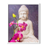 Buddha and Orchid