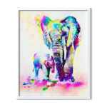 Colored elephants